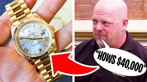 pawn stars fake rolex|pawn shop rolex.